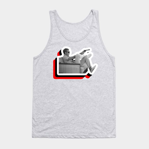 The King of Cool, Steve McQueen, #1 Tank Top by Xanaduriffic